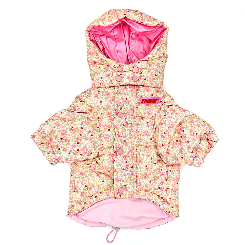 秋冬新款小狗狗衣服保暖羽绒服泰迪雪纳瑞比熊约克夏马尔济斯宠物