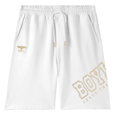 BOYLONDON夏季裤子运动休闲老鹰logo宽松短裤N13806