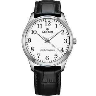 太阳能学生手表考试静音男生高中生初中生中考公务员潮流防水男表