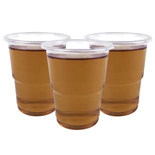 一次纸杯塑料杯1000个装茶杯航空杯透明杯饮水杯酒杯加厚家用