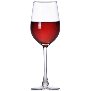 欧式饭店酒店家用白酒杯套装高脚杯葡萄酒杯小号红酒杯醒酒器6只