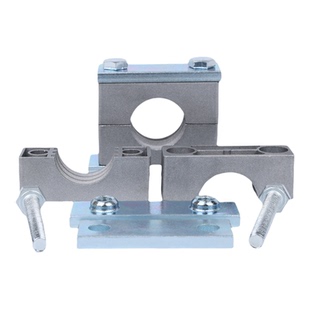 重型铝合金管夹单双孔油管钢管铁管电缆管夹液压管夹船用塑料管卡