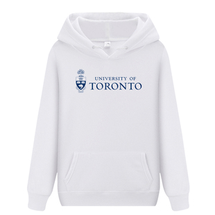 UToronto多伦多大学校服卫衣冬季套头拉绒加厚外套留学生连帽衫