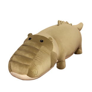 可爱鳄鱼毛绒玩具床上公仔长条抱睡觉玩偶女生超软抱枕夹腿布娃娃