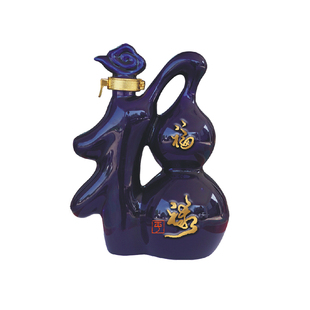 高档陶瓷白酒瓶空瓶婚庆寿宴酒空瓶福禄寿喜酒瓶高端私人定制酒壶