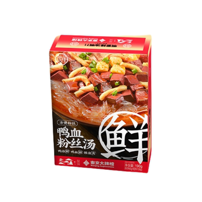 南京大牌档南京特产鸭血粉丝汤