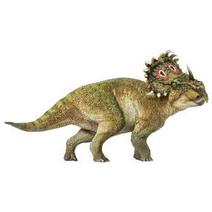 PNSO恐龙大王成长陪伴模型40中国角龙阿齐儿童动物