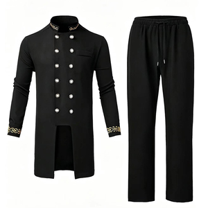 Kaftan Kaunda Men Suit非洲传统服饰男士套装立领礼服两件套巴服