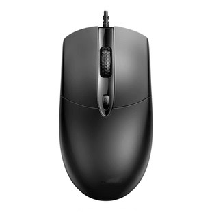 静音3米2米5米10米加长线鼠标台式笔记本USB扁口有线电脑PS2商务