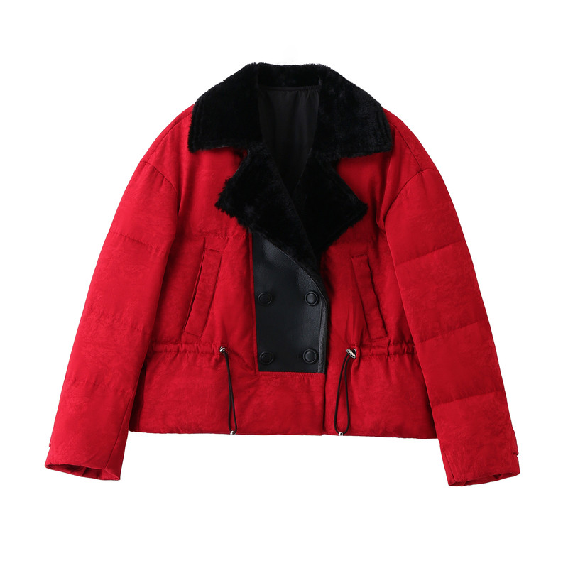 新中式羽绒服女短款2025冬季新款