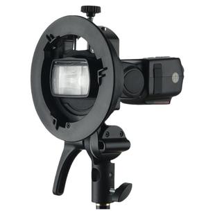 神牛S3卡盘闪光灯S2支架便携机顶V1/V860 AD200/相机闪光灯外拍灯S型卡盘保荣卡口配件S卡盘热靴灯灯座通用