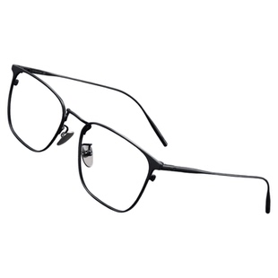 蔡司近视眼镜片防蓝光感光变色商务男款超轻纯钛眉线眼镜框30020