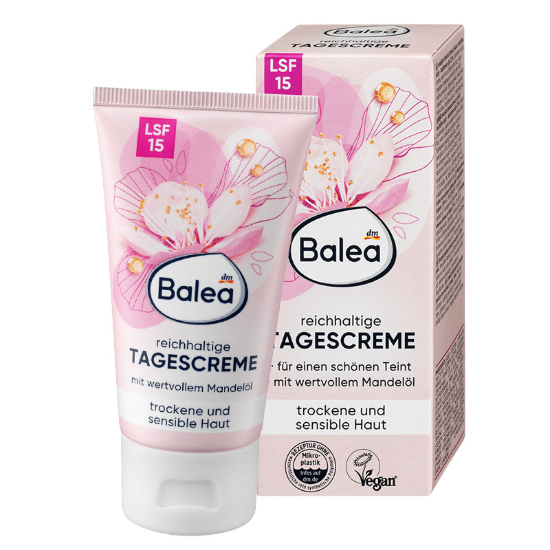 balea芭乐雅杏仁油补水保湿日霜