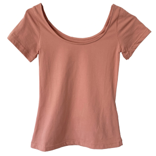 晚时光【秒杀】粉色豆沙紫V领长袖T 酒红芭蕾舞蹈服修身姜黄色t