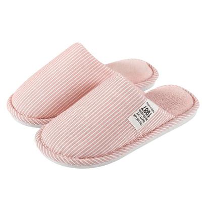 棉拖鞋女秋冬四季家居男居家包跟