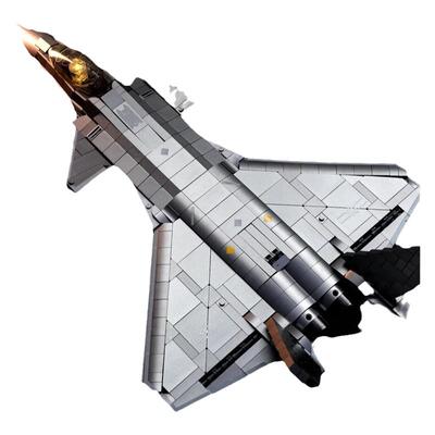 2026新款中国战斗机歼20拼装玩具35飞机积木模型儿童男孩生日礼物