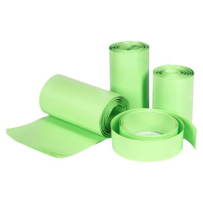 果绿色PVC热缩套管环保绝缘套管