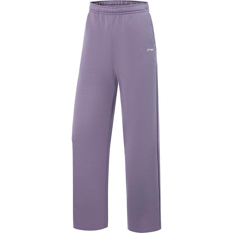 李宁女印花官方正品卫裤运动裤