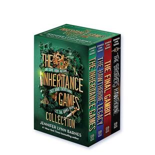 【现货】继承游戏 Jennifer Lynn Barnes 系列 The Inheritance Games Paperback Collection 原版英文青少年读物