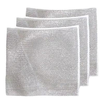 细腻柔软结实耐用银丝抹布