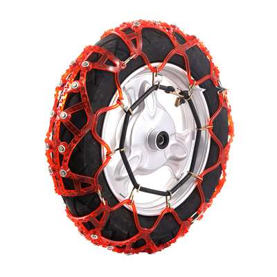新款电动车防滑链雪地二轮三轮四轮电动车牛筋防滑链冬季外卖小哥