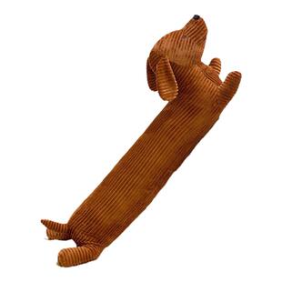 腊肠狗长条抱枕床头靠枕睡觉可爱装饰侧睡毛绒公仔玩偶沙发腰枕