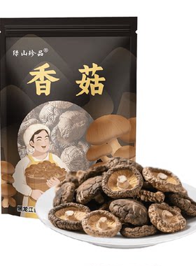 绿山珍品高泡发菇香浓郁香菇80g