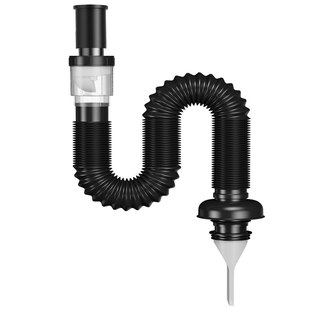 洗手盆下水管排水管防臭下水管洗脸池台盆器面盆软管配件漏水塞子