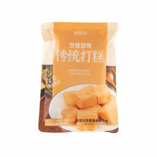 朝都府延边朝鲜族传统打糕手工糯米糕韩国风味打糕即食含黄豆粉