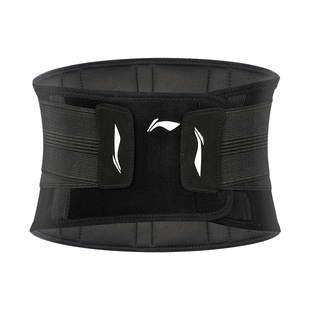 李宁护腰带男士健身专业运动篮球深蹲跑步训练女收腹带束腰专用兵