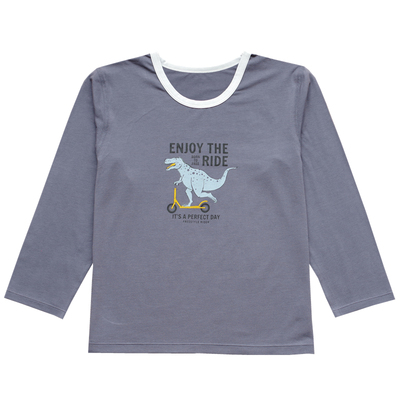 儿童家居服上衣薄款棉t恤衫童装