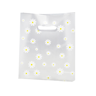 定做塑料袋面包店甜品手提袋外卖打包袋烘培袋背心袋定制印刷logo