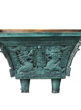 鼎盛招财铜鼎摆件聚财香炉礼品