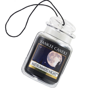 YankeeCandle扬基香熏汽车后视镜装饰车载车用挂件衣柜香氛挂饰