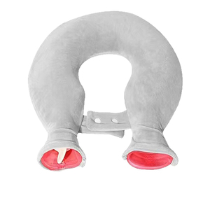 热水袋U型颈椎热敷注水灌水肩颈头部暖宝宝防爆加厚挂脖围脖枕头