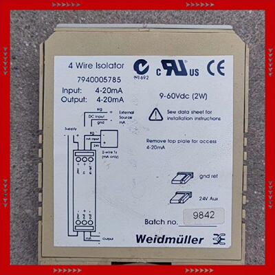 【问价】weidmuller魏德米勒隔离器794000578