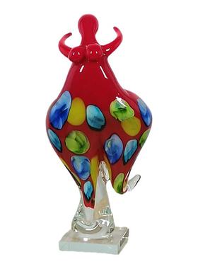 抽象风女体淄博博山琉璃精品摆件