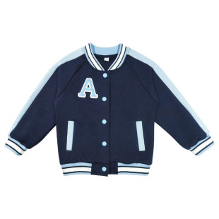 幼儿园园服英伦风儿童套装班服棒球装蓝色儿童表演服装小学生校服