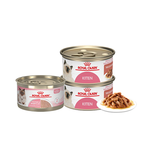 【会员专享34.9】皇家幼猫猫粮通用湿粮幼猫慕斯主食罐头85g