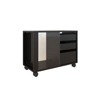 茶水柜日式小推车樱桃木色复古沙发边柜可移动茶台餐边柜定制