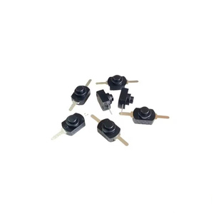微小型超迷你小开关复位开关按压式按钮直插2脚DIY高8MM 1A30VDC