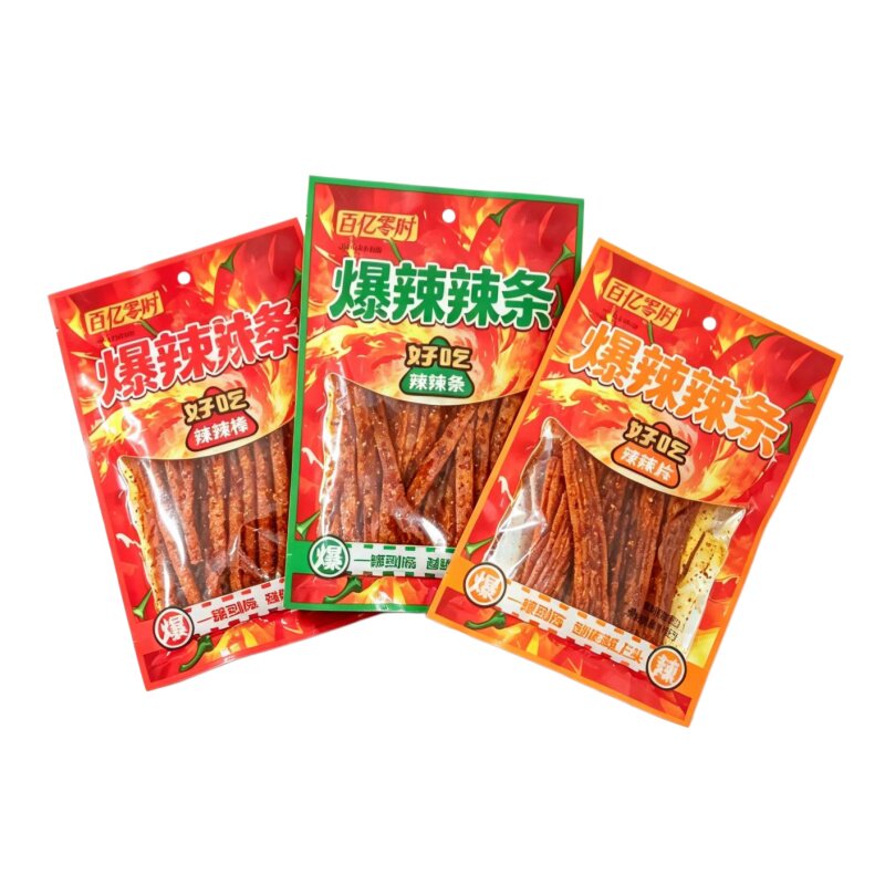 百亿零时爆辣辣条片126g网红怀旧