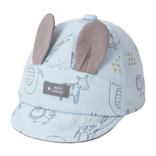 婴儿帽子秋冬男宝宝秋季小月龄鸭舌帽春秋6到12个月3婴幼儿遮阳帽