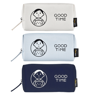 【Noritake联名】日本kokuyo国誉新款NEMUNEMU笔袋创意收纳包文具袋男大容量多功能文具盒学生用化妆包
