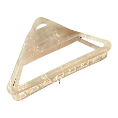 AM1013抓夹韩系简约贝壳三角抓夹