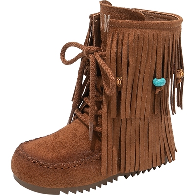 FVM女童鞋子儿童马丁靴子