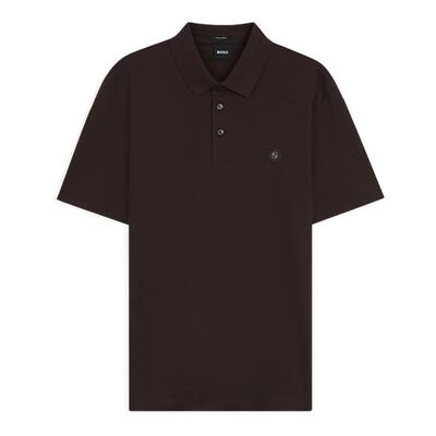 【丝光棉】BOSS博斯26夏新款男商务老钱风小Logo短袖BOSSPolo衫