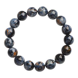 纳米比亚彼得石手串天然深蓝色猫眼石彼德石硅化虎睛玉男女手链