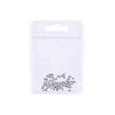 美甲5A迷你锆石平底菱形雪花堆钻