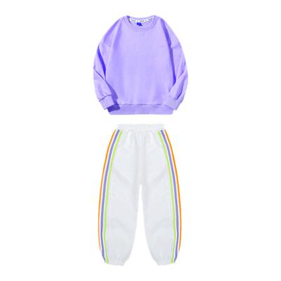 儿童啦啦队演出服幼儿园彩色班服